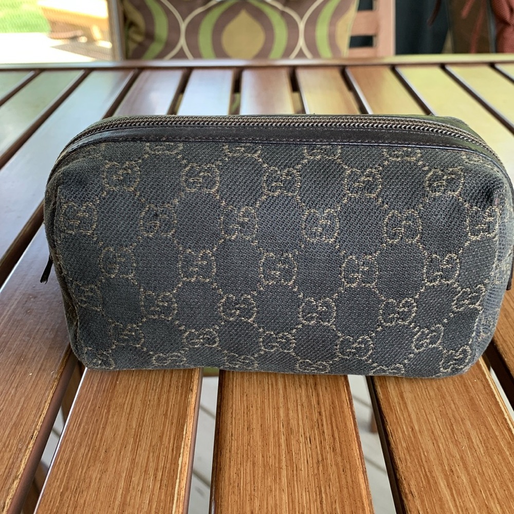 Gucci Guccissima Canvas Cosmetics Bag